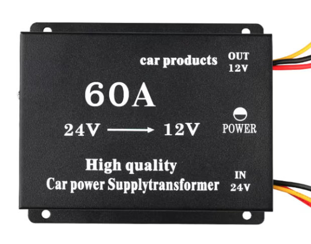 Convertor auto 60A tensiune 24v la 12v